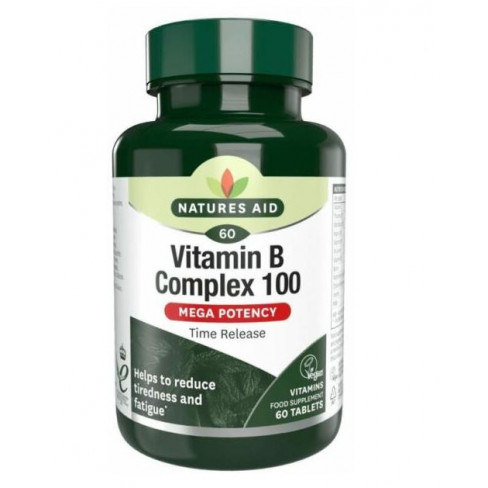 Natures aid mega b complex 100 mg tabletta 60 db